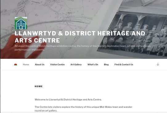 Llanwrtyd ells History and Arts Centre Website 